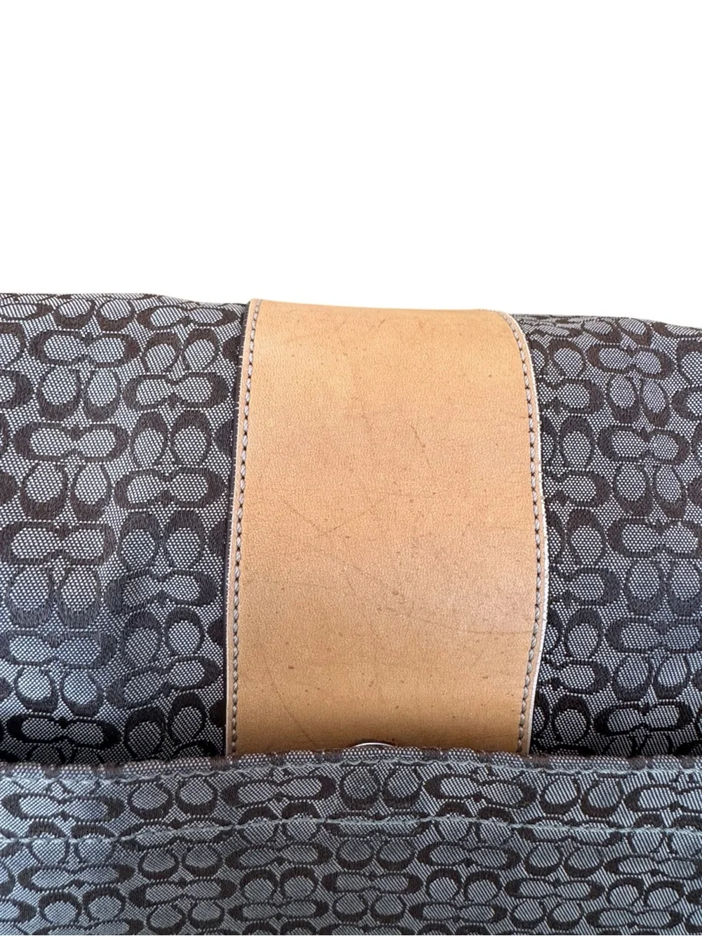 Coach Signature Hudson Commuter Messenger Bag 2007